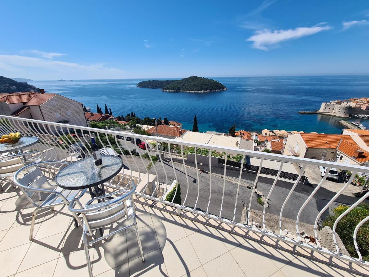 Апартаменты Panoramic Sea And Old Town View Дубровник Экстерьер фото